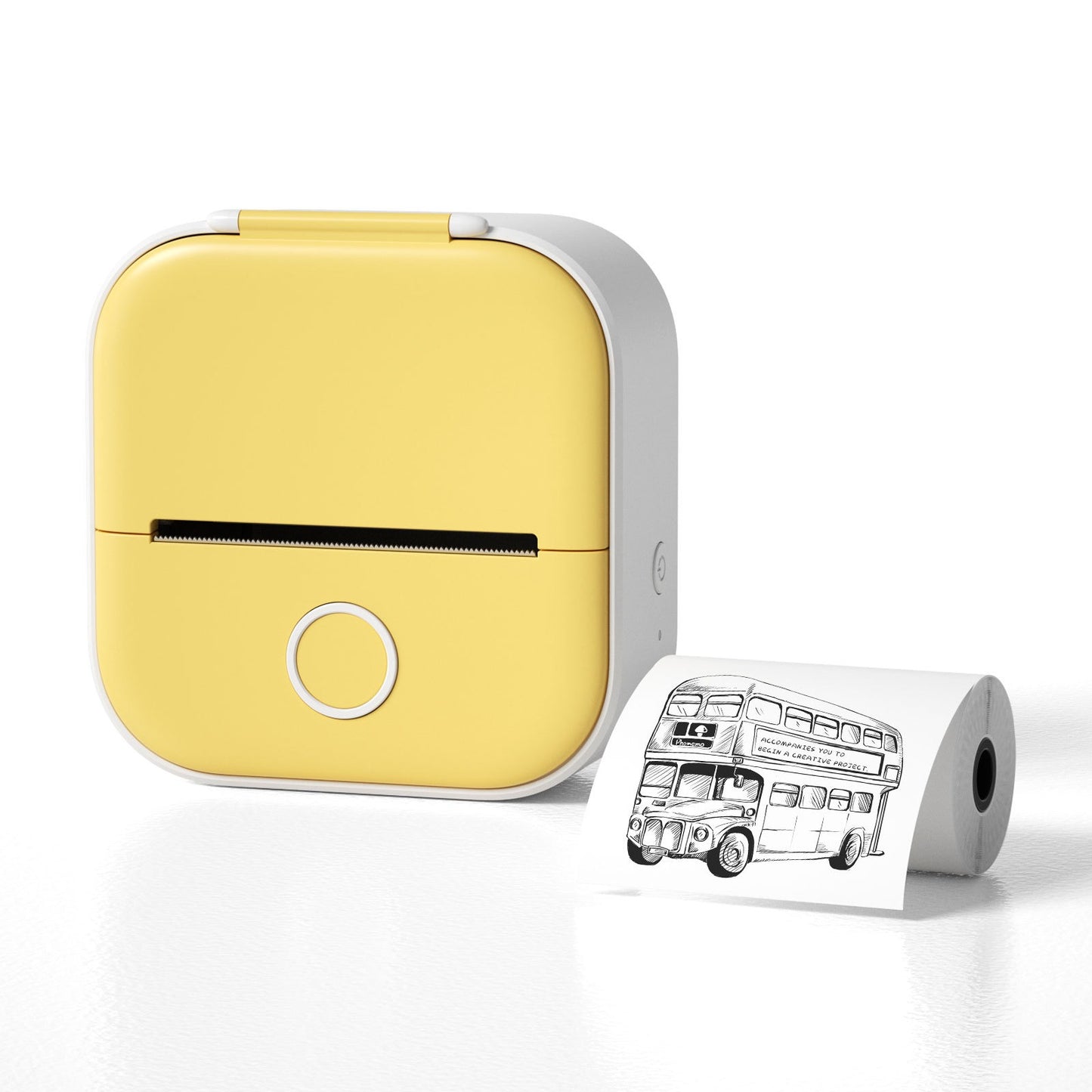 Mini portable inkless printer