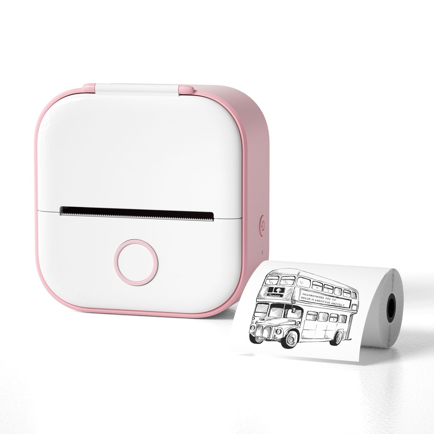 Mini portable inkless printer