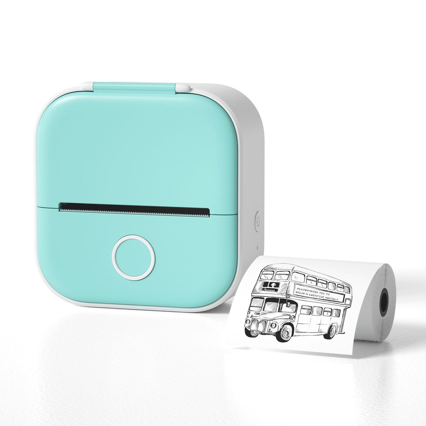 Mini portable inkless printer