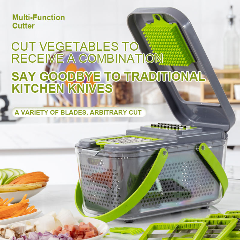 Ultimate 22-Piece Multi-Function Kitchen Chopper & Storage Set