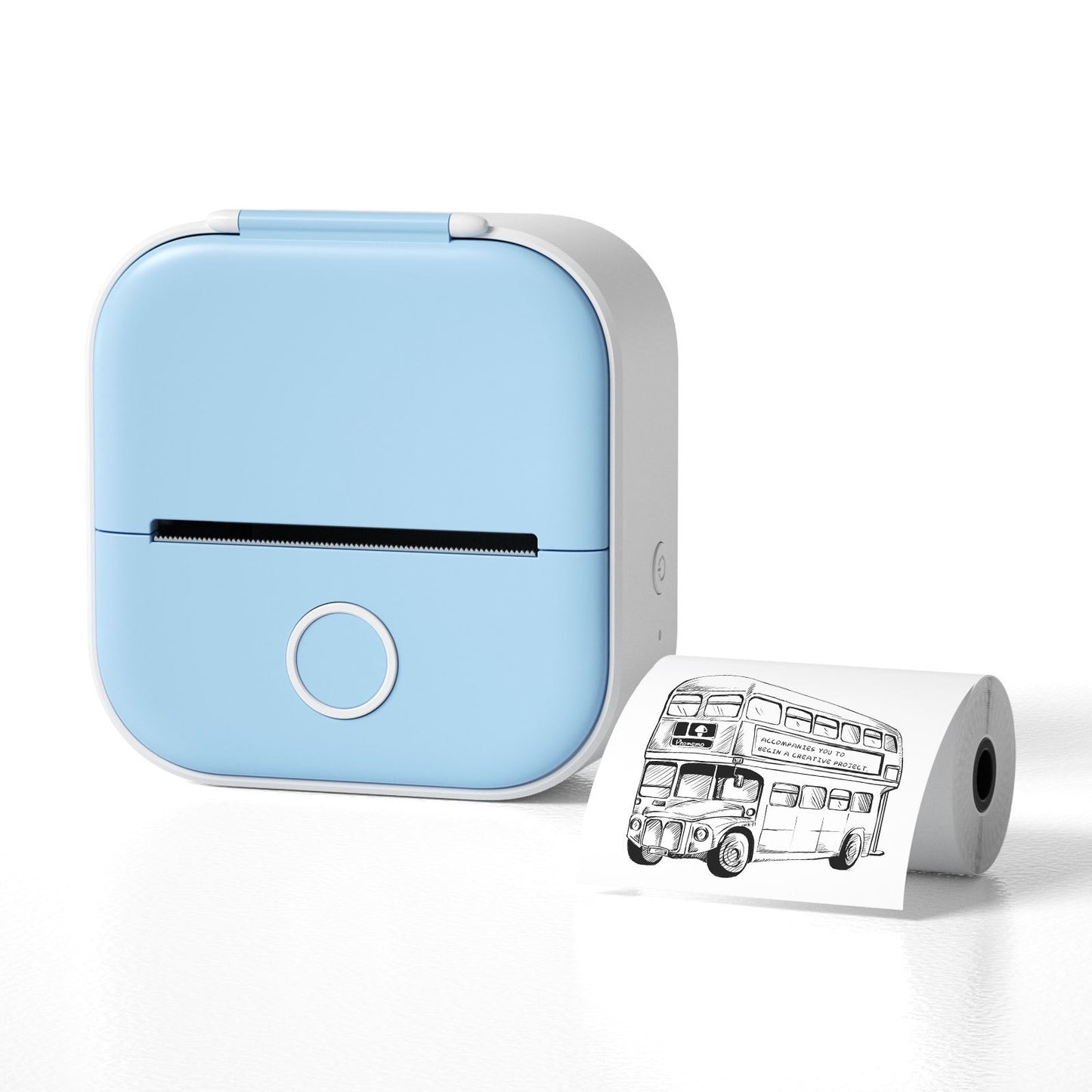 Mini portable inkless printer