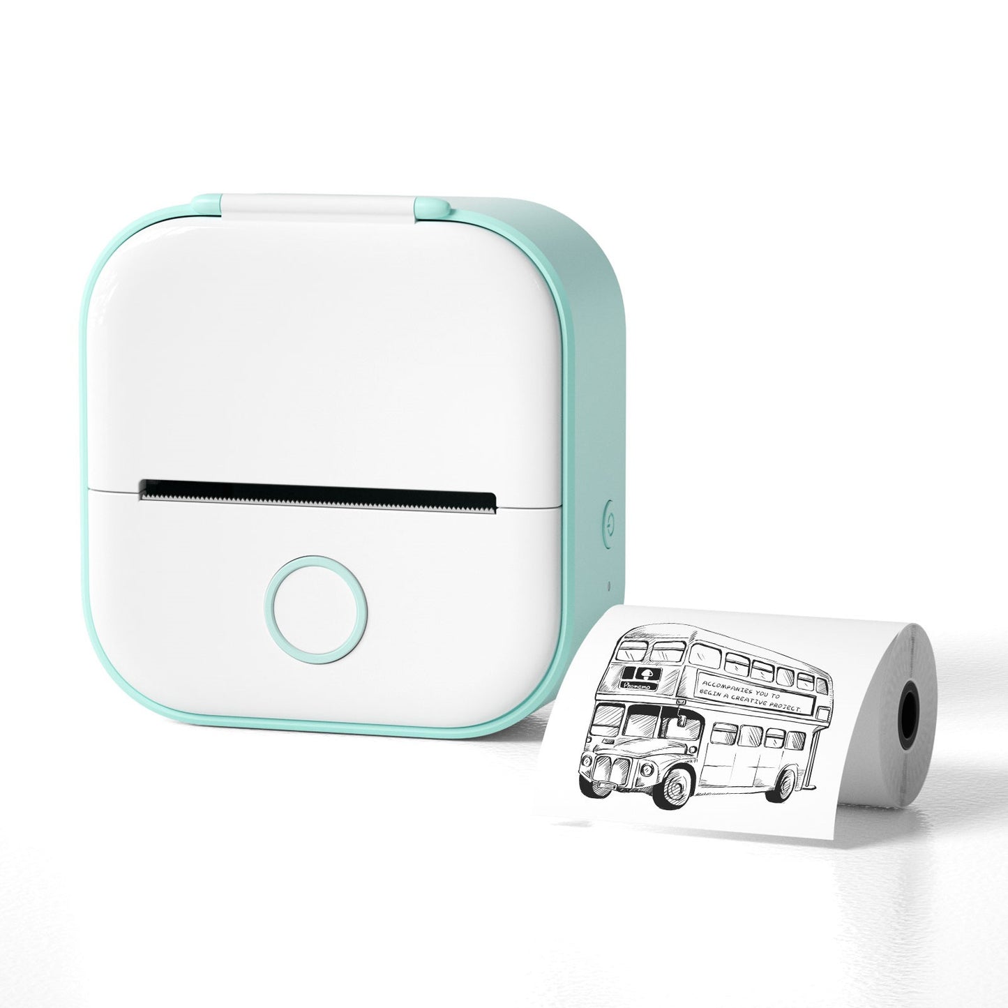 Mini portable inkless printer
