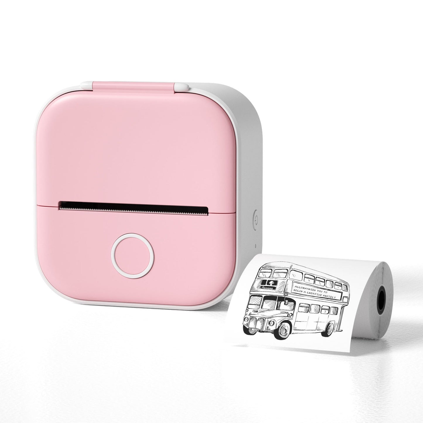 Mini portable inkless printer