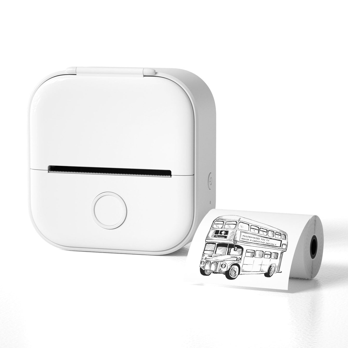 Mini portable inkless printer